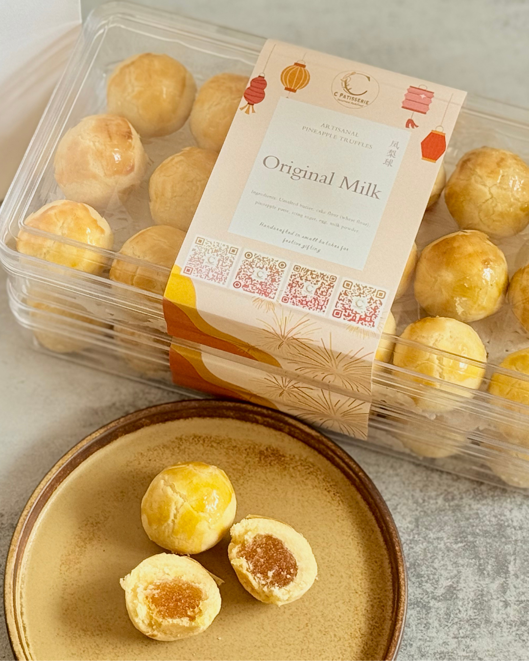 Golden Prosperity Pineapple Tarts (Original Milk)