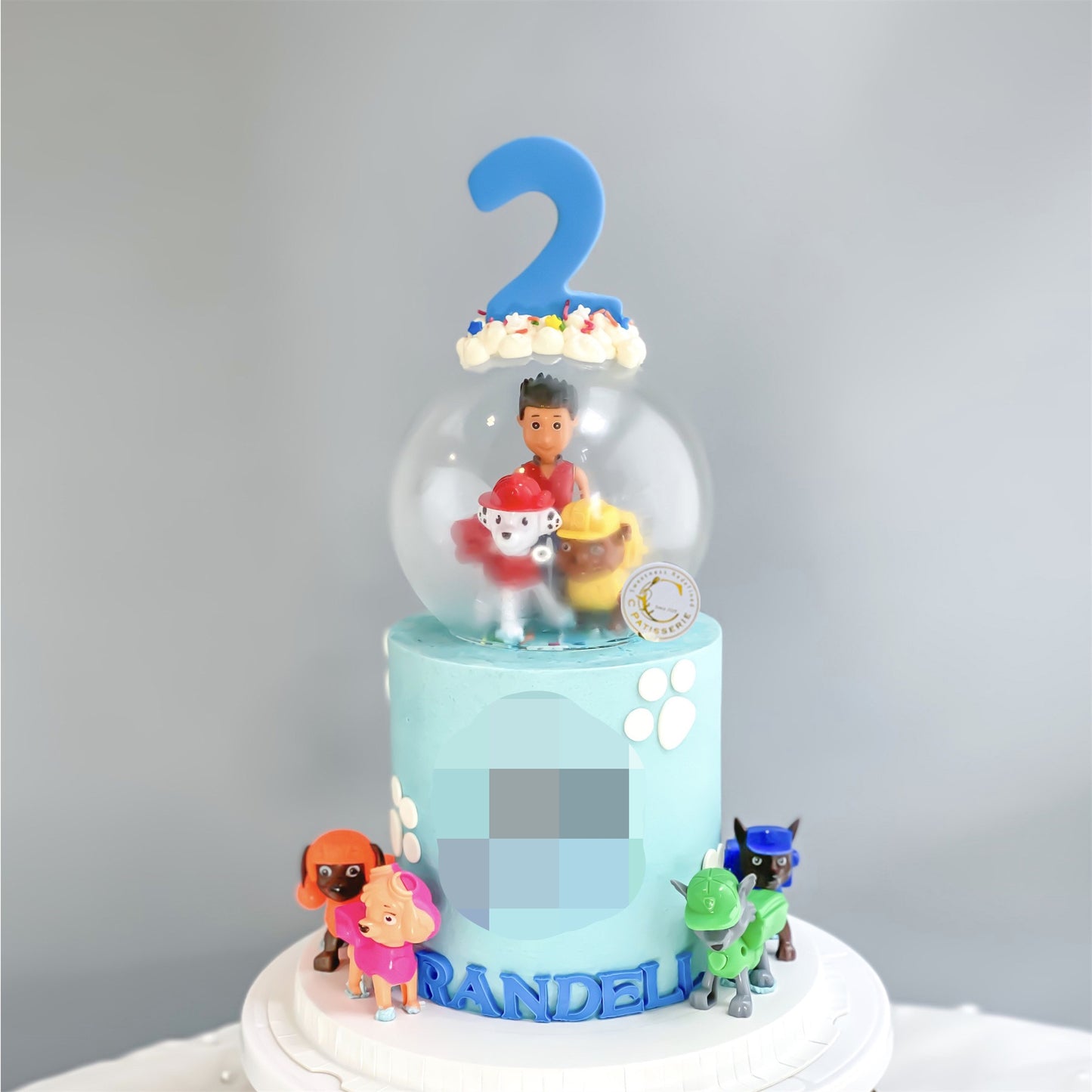 Cartoon Doggies Inspired Cake: Let's Dive In