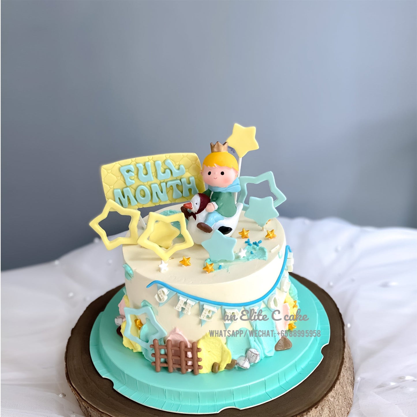 Little Prince Inspired Cake: Stars Joy