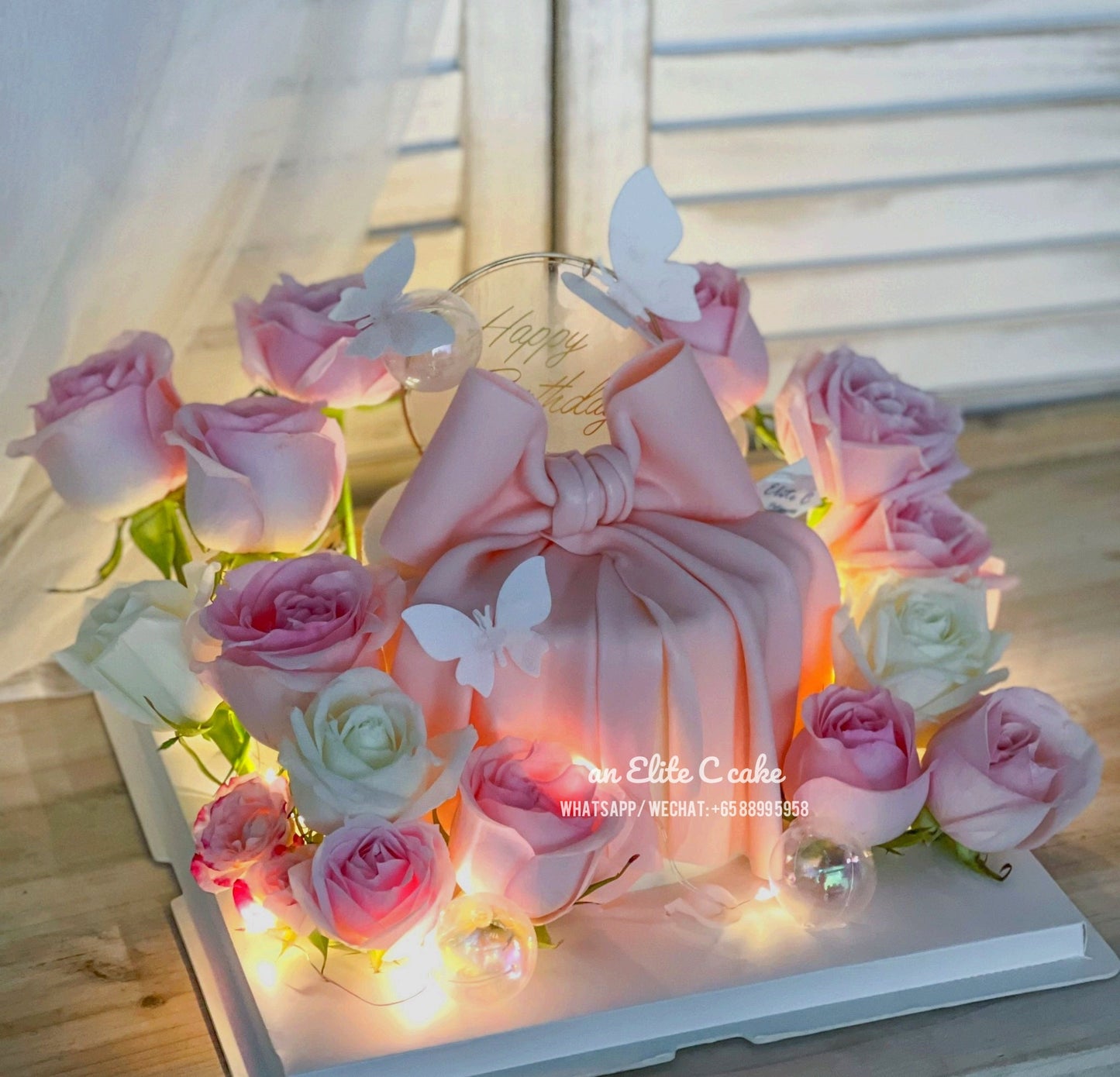 Ribboned Flowers: Butterfly Dreamscape