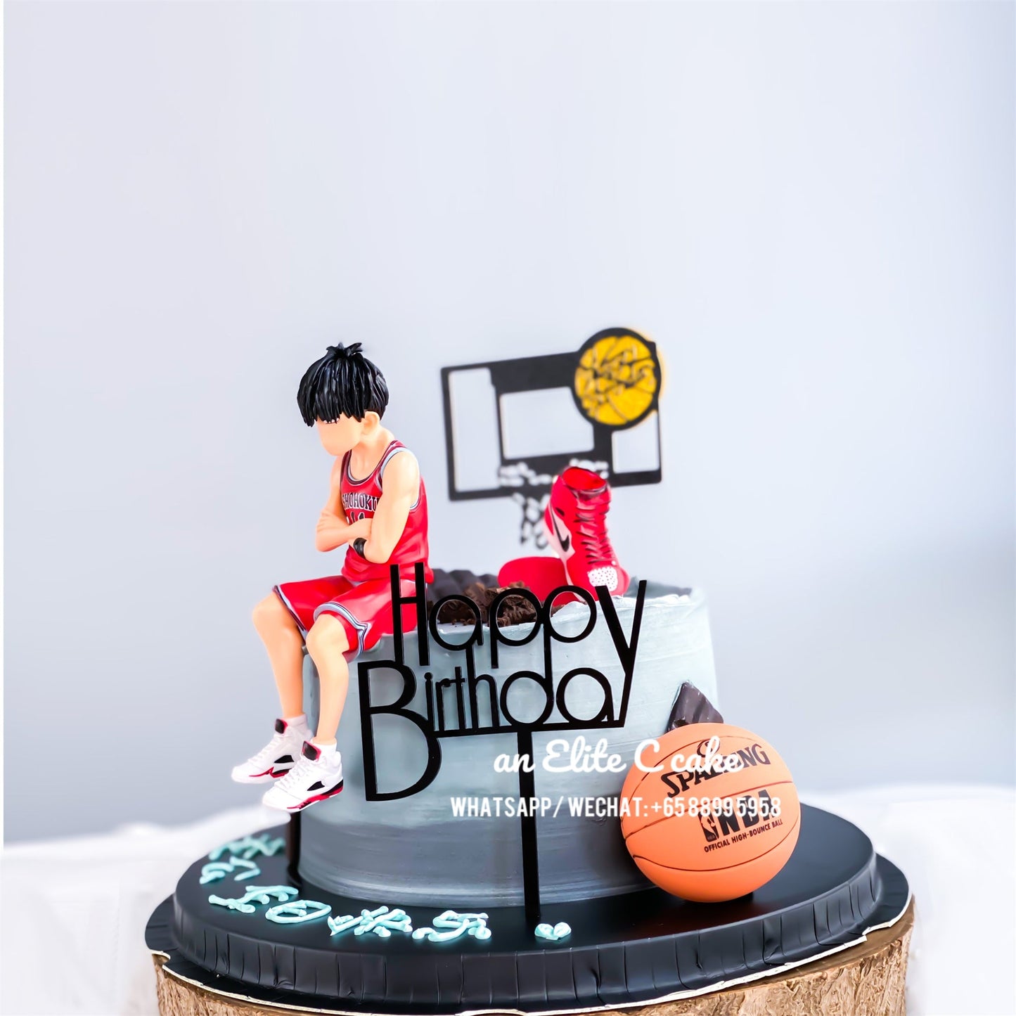 Sports Themed Basketball Cake: Slam Dunk Sweets