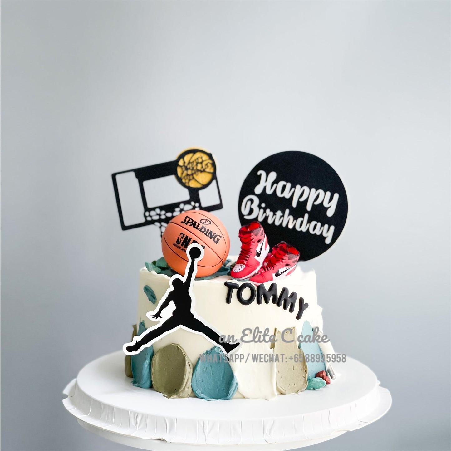 Sports Themed Basketball Cake: Full Court Flavors