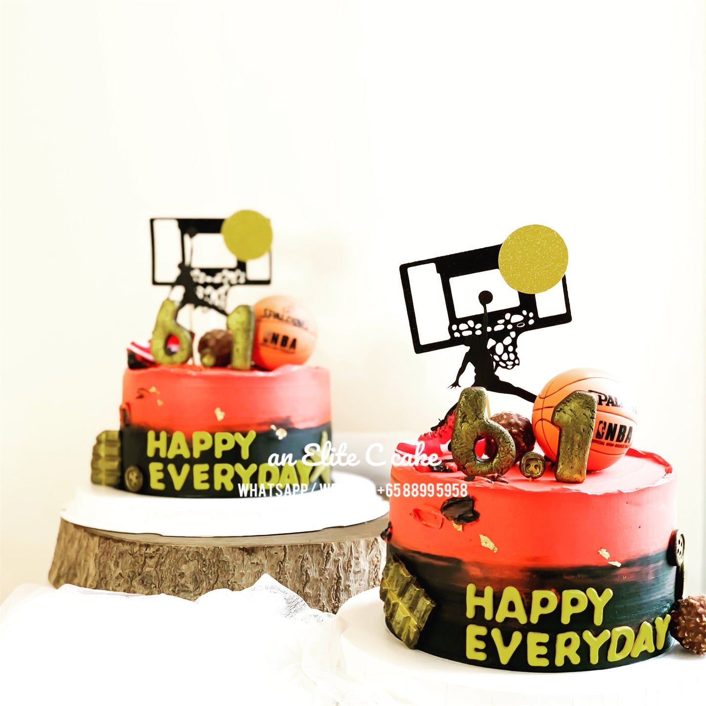 Twins' Cake: Basketball Stars