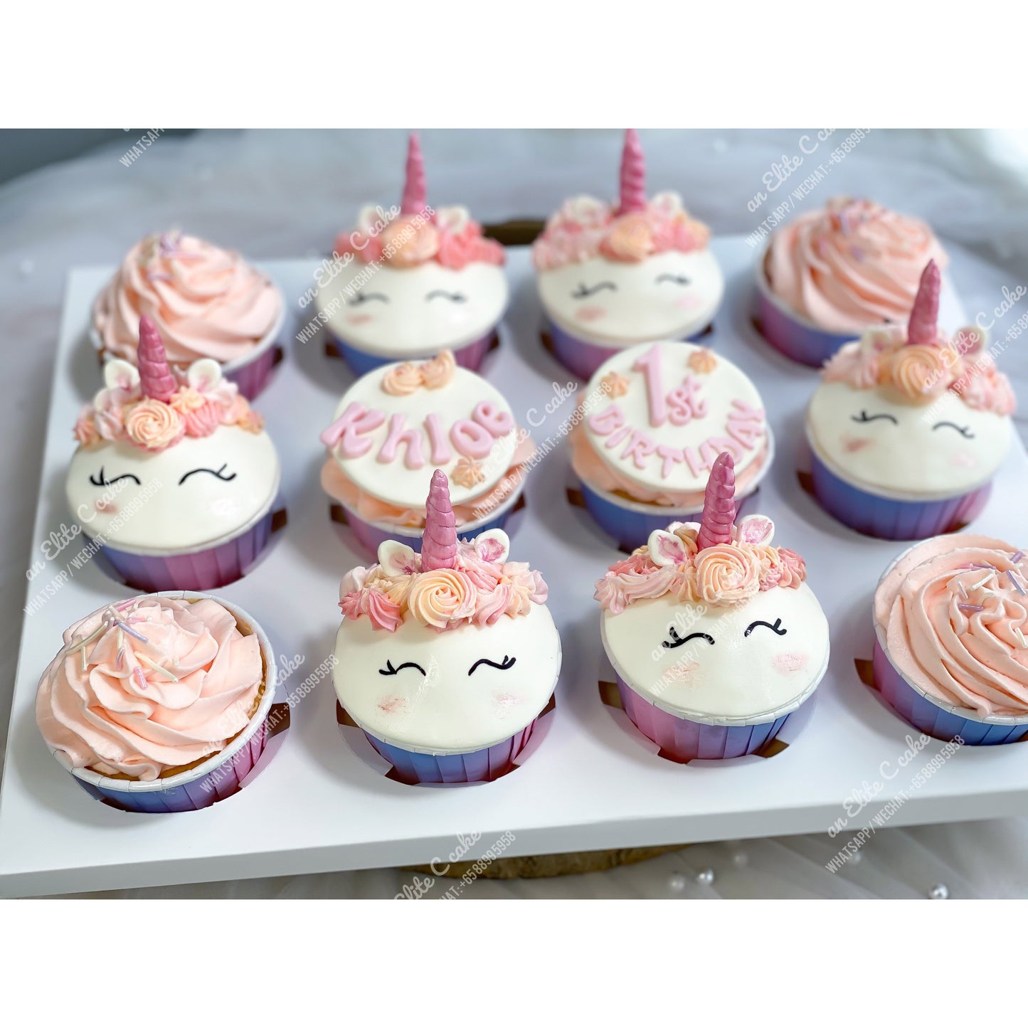 Unicorn (3D Handcraft Topper)