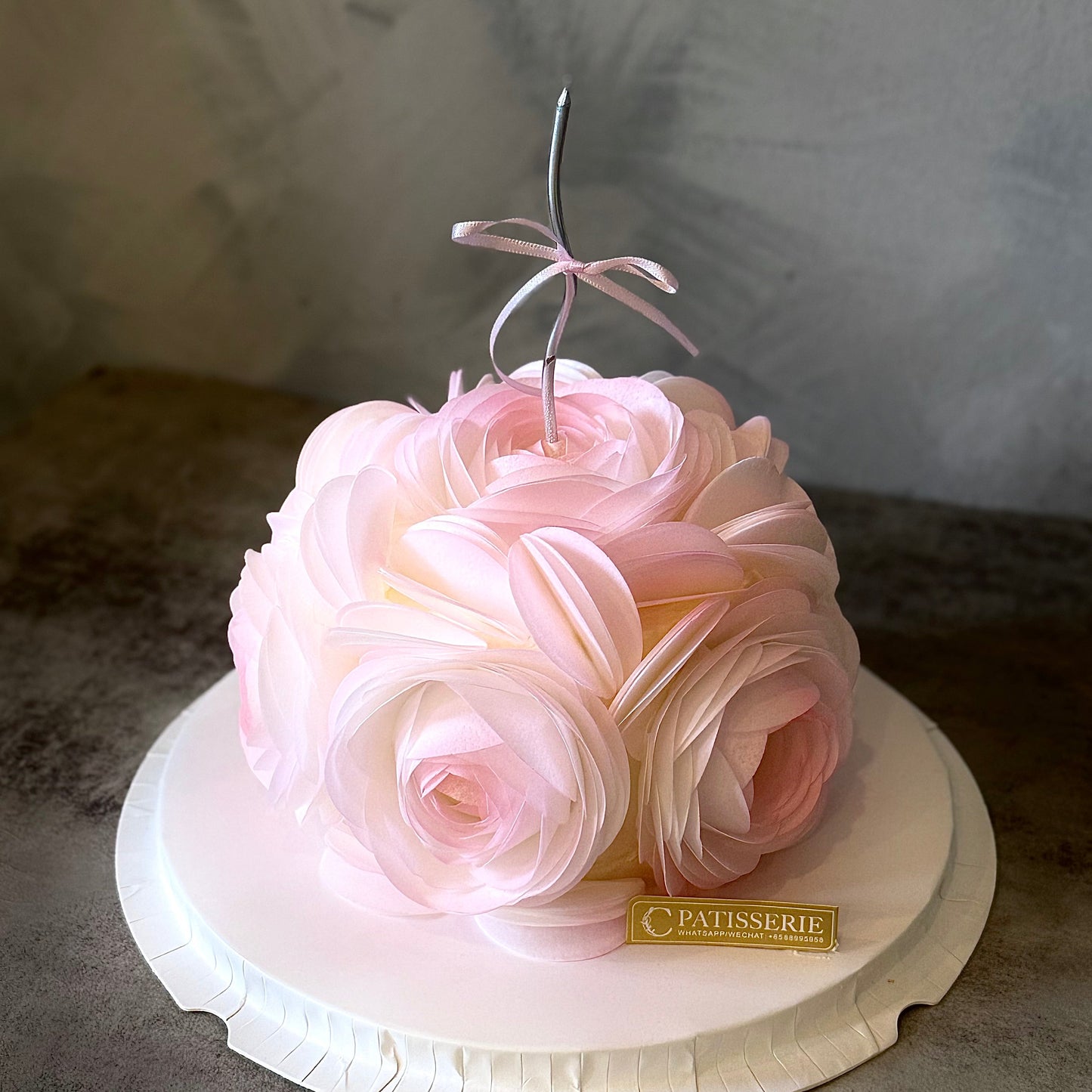 Blush Bloom Cake