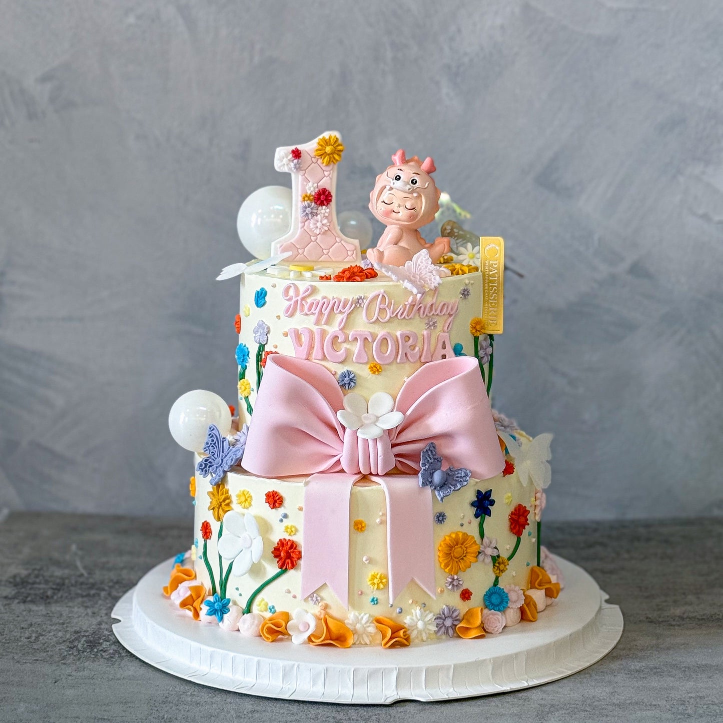 Blossom Bow Birthday Cake
