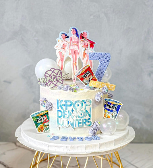 Custom K-pop Cake