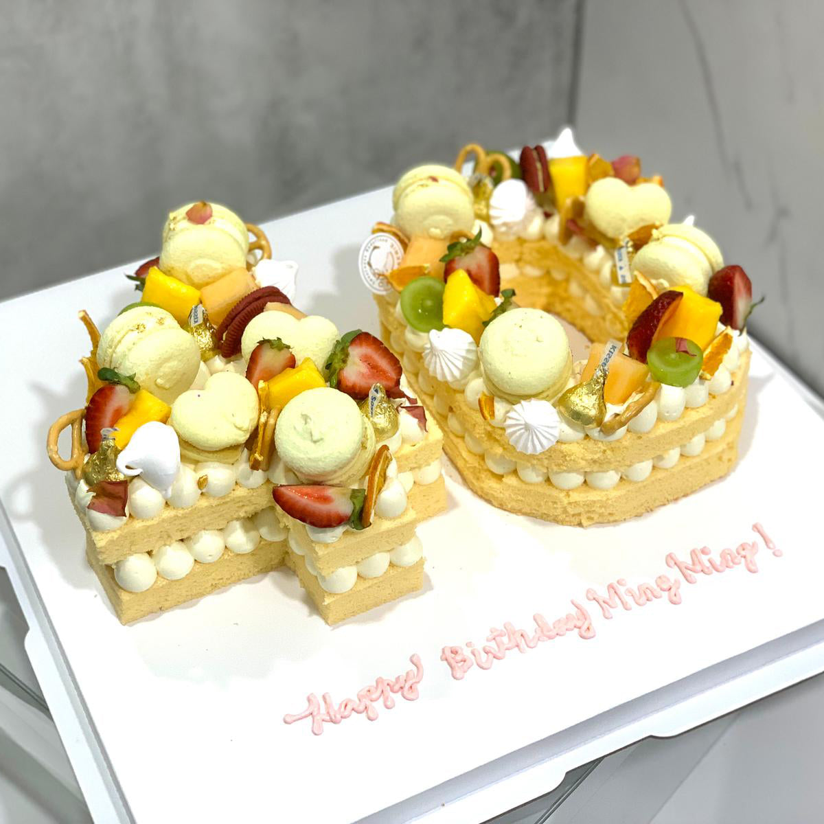 Fall Number Cake Number Shaped Cake (Double Digits) – C Patisserie (SG)