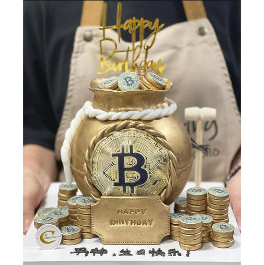 Pinata Cake: Bitcoins