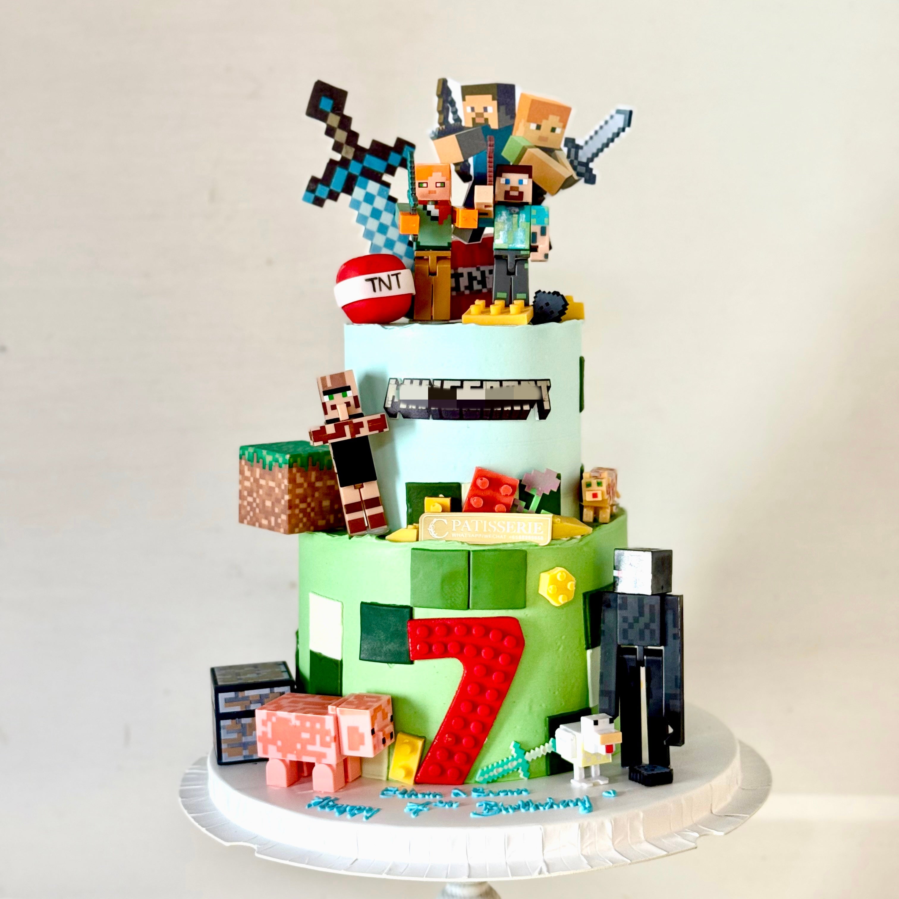 Game M.C Inspired Cake: Pixel Adventure Cake – C Patisserie (SG)