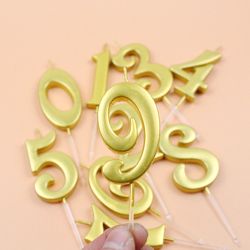 Set Of 12 Candles Twisted Long